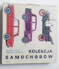 Książka Kolekcja samochodów W. Jeleń W. Szanter PRL vintage 1976 klasy