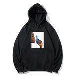 Худи мужское Supreme (ХС-ХХЛ) Кофта кенгуру с принтом суприм новая