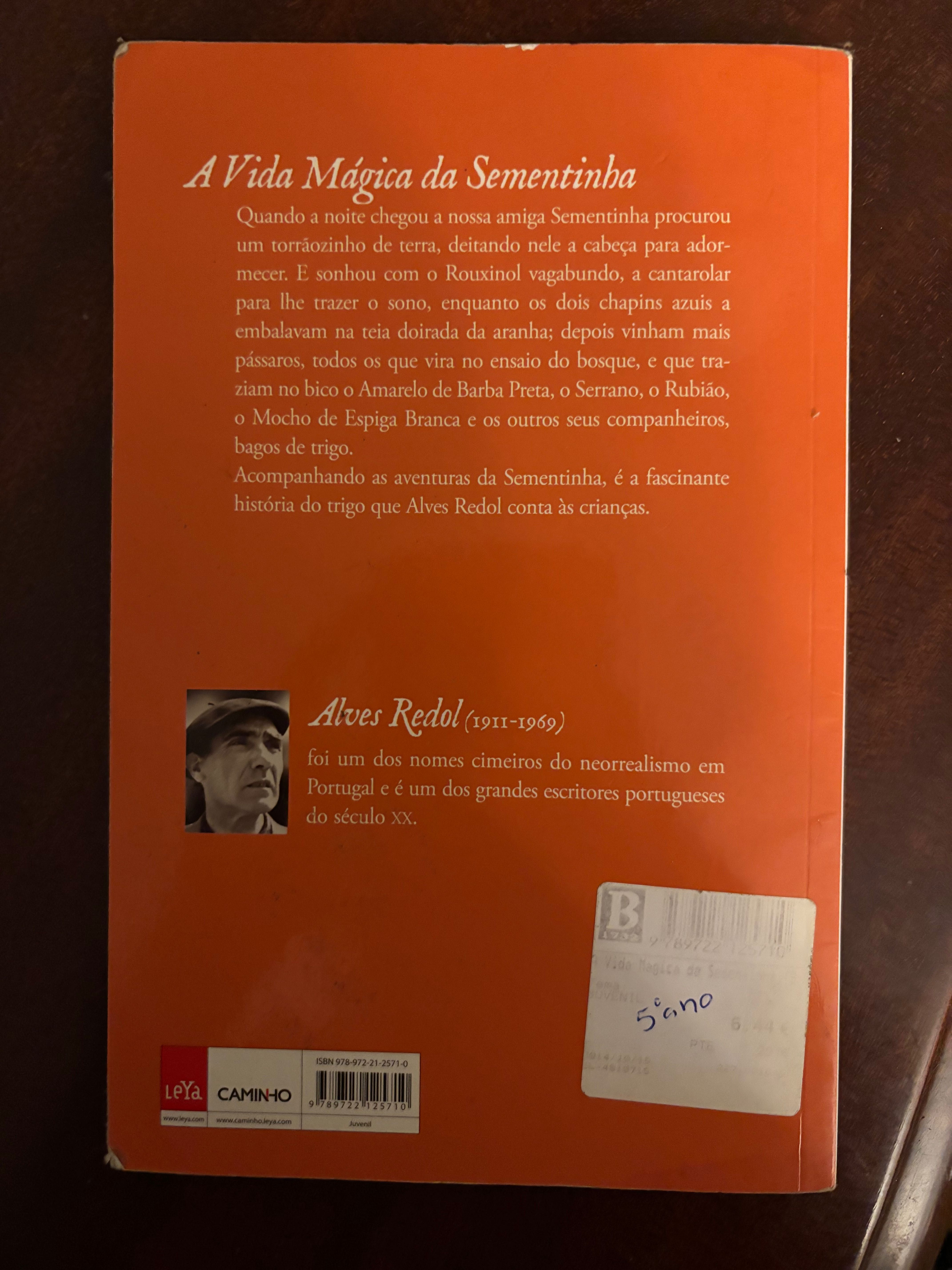 A Vida Mágica da Sementinha - Livro de 5 Ano