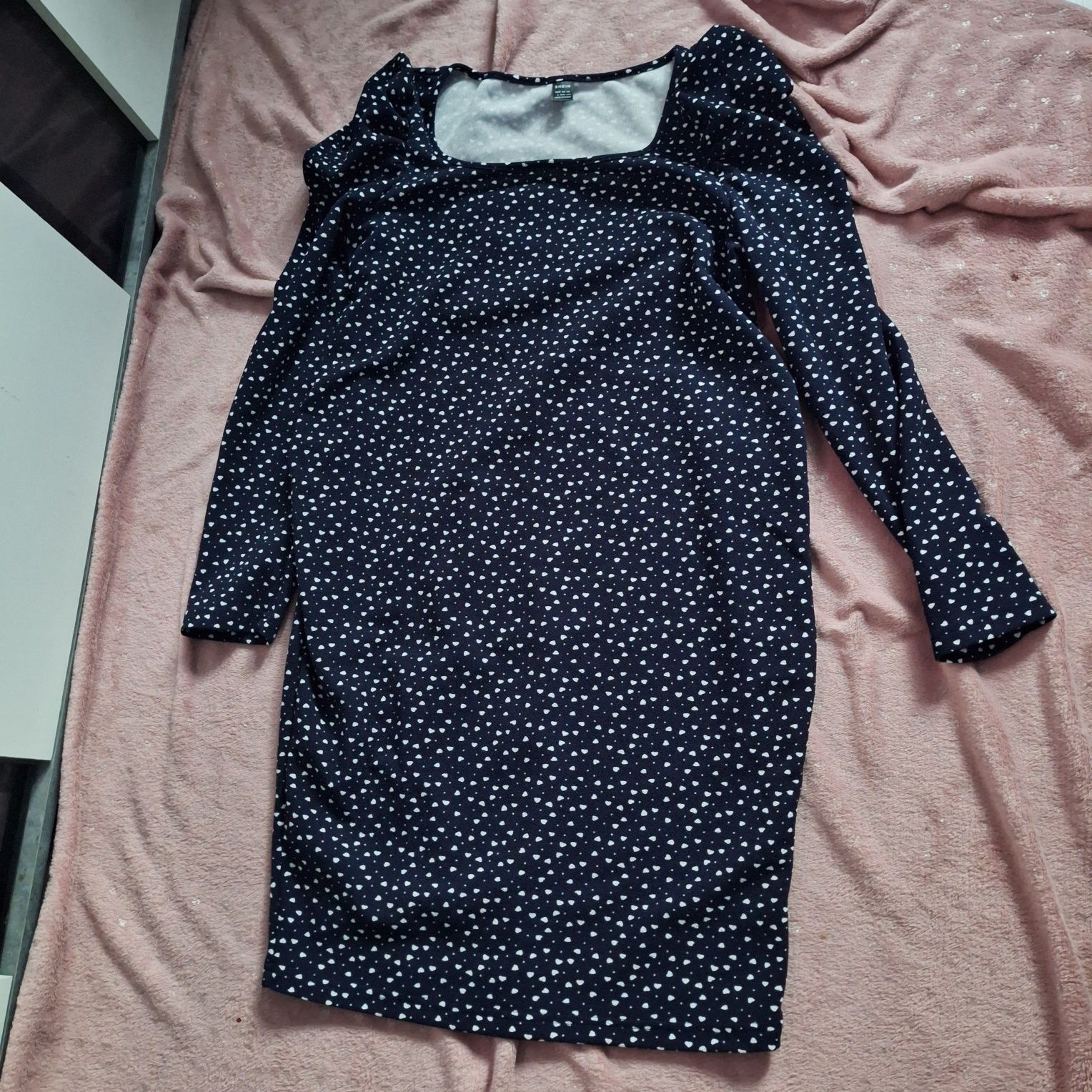 Sukienka ciazowa granatowa L/xl