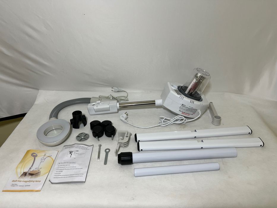 Parowiec do Twarzy 2 w 1 LED 5X Lampa