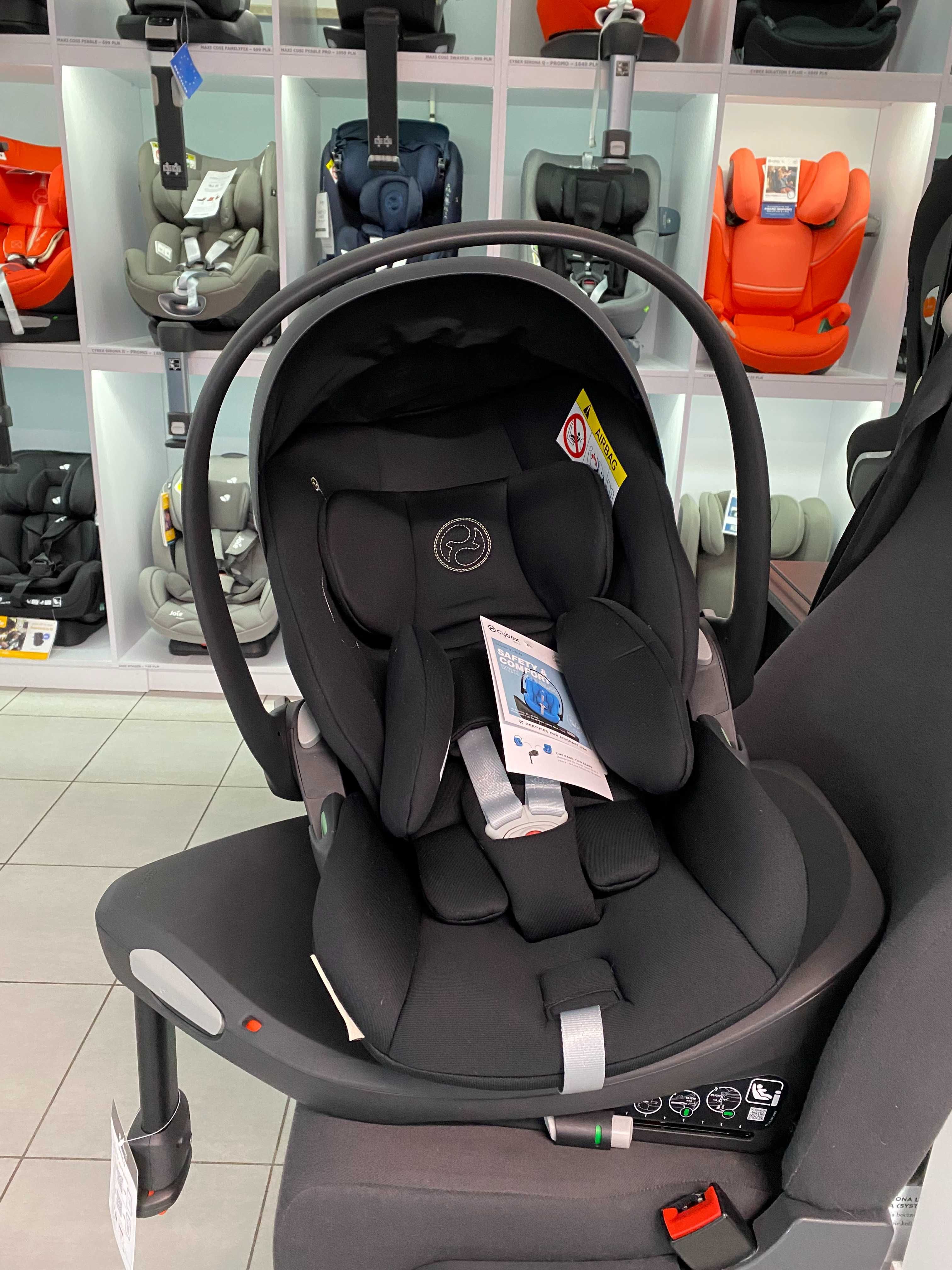 CYBEX CLOUD G i-Size + baza CYBEX Base G do 87 cm z ISOFIX