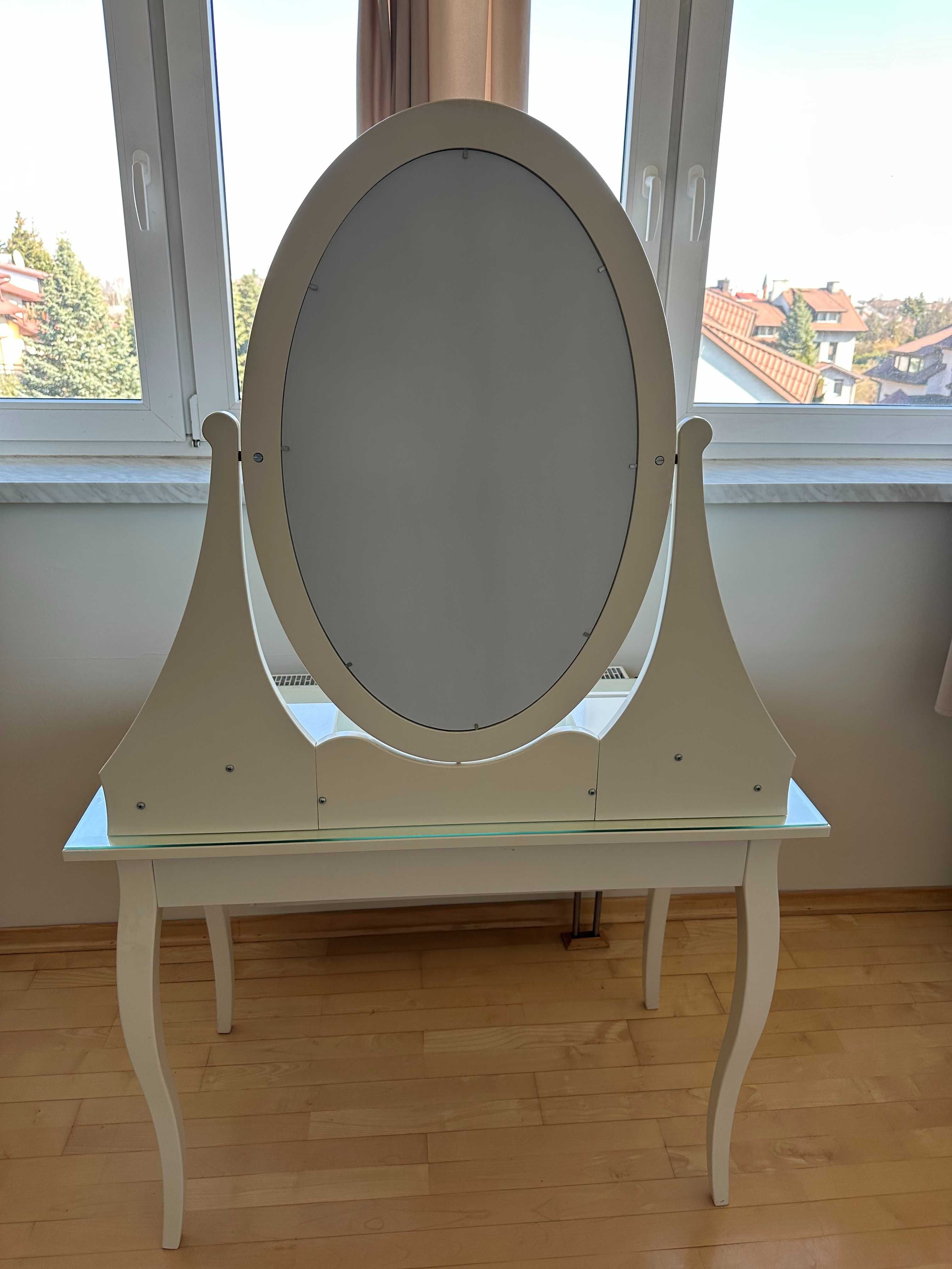 Toaletka biała HEMNES-IKEA 100x50 cm