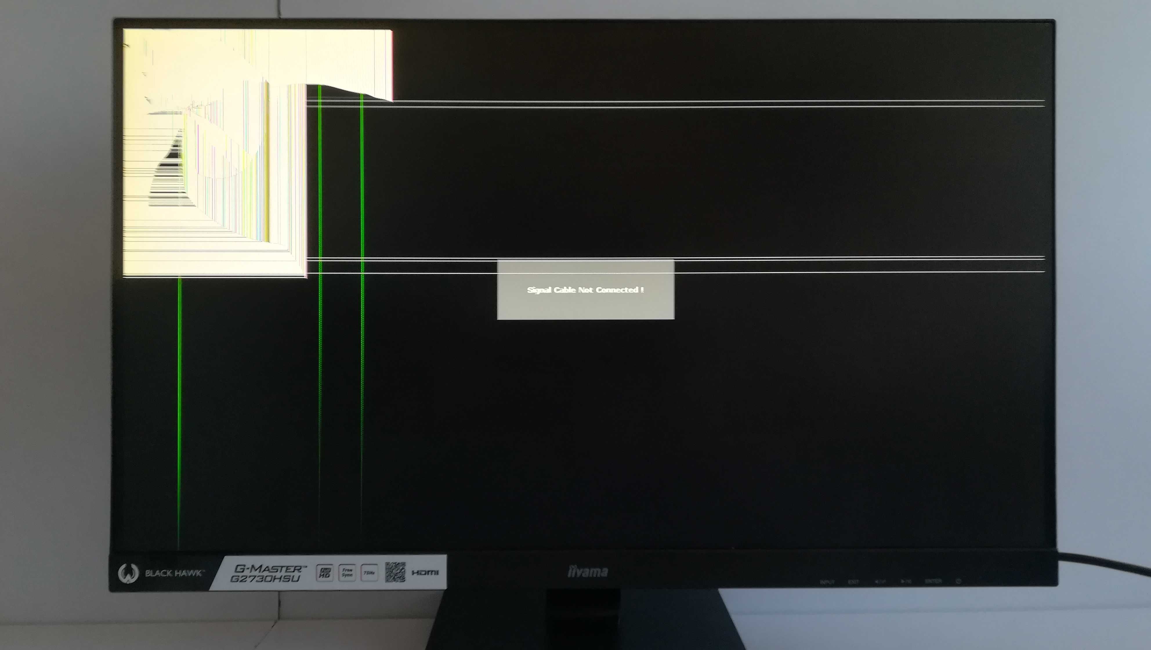 Monitor iiyama G-Master G2730HSU 27" USZKODZONY