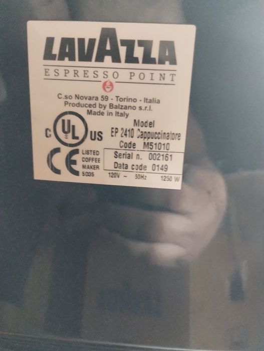 Капучинатор Lavazza Espresso Point модель EP 2410