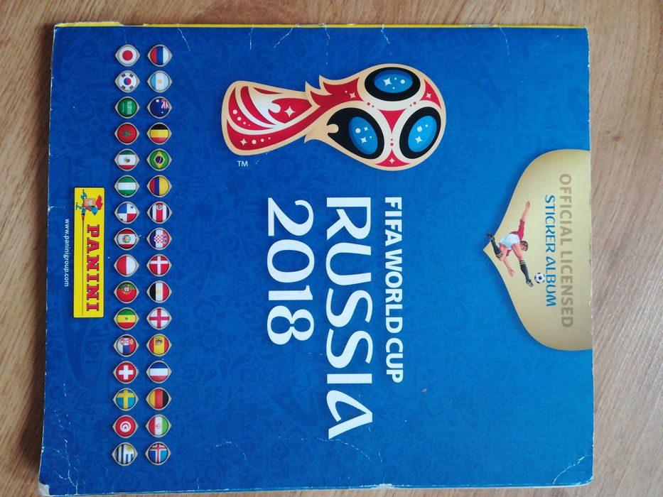 Album na naklejki Russia 2018