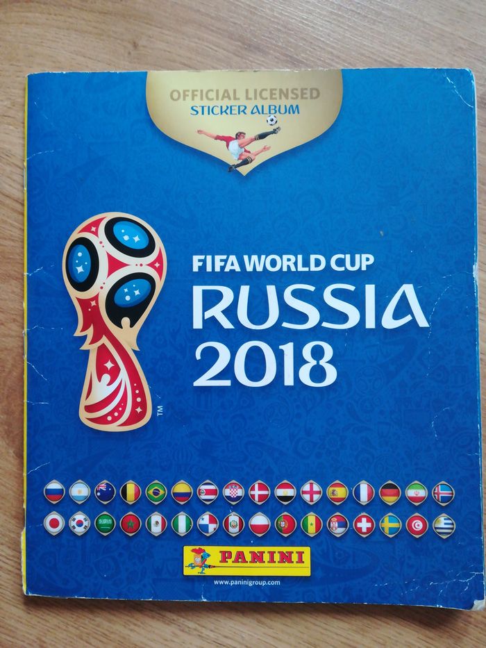 Album na naklejki Russia 2018