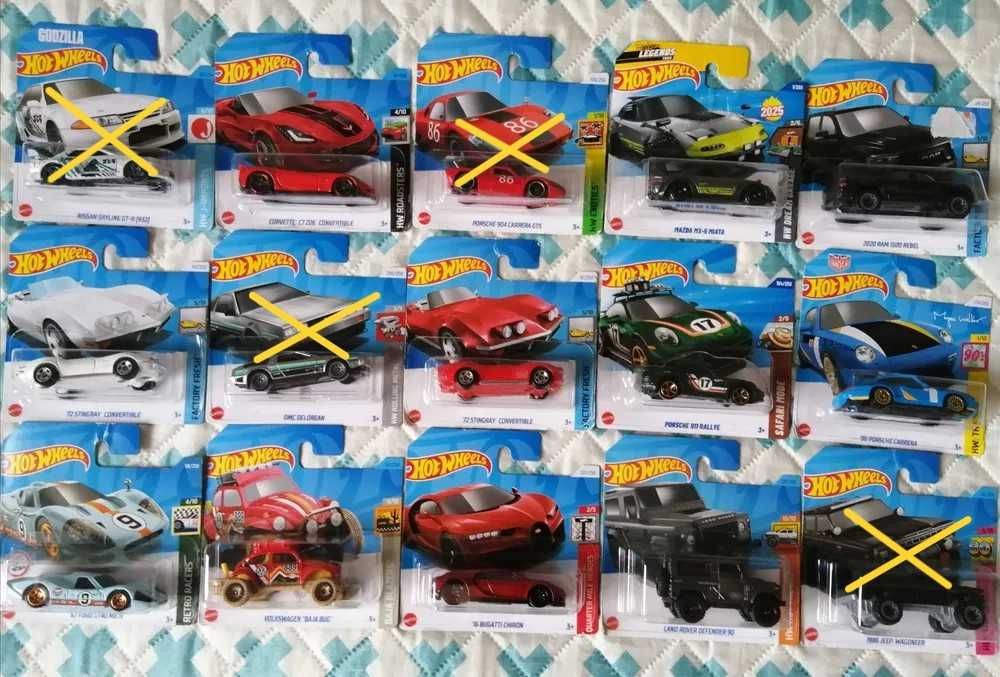 Hot wheels Novos