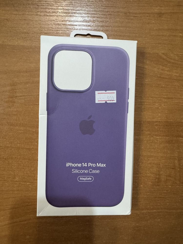 Чехол Silicone Case with Animation & MagSafe 14 Pro max Iris