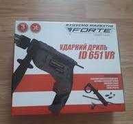 Електродриль Forte ID 651 VR