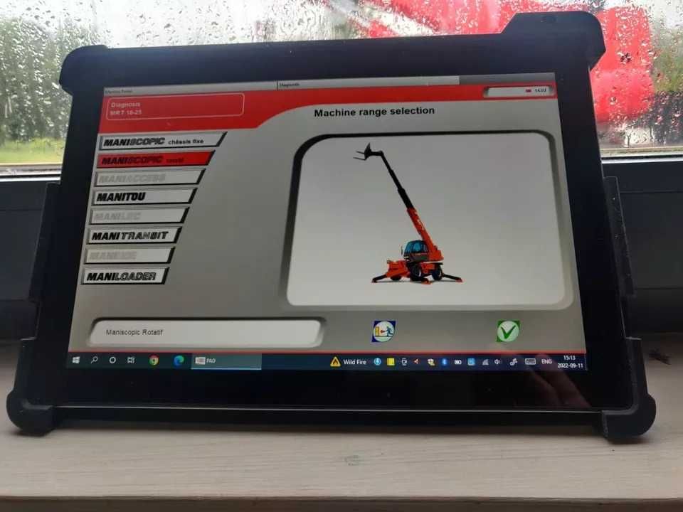 ZESTAW Diagnostyczny Manitou MST Maszyny Budowlane MT MLT MRT MLA