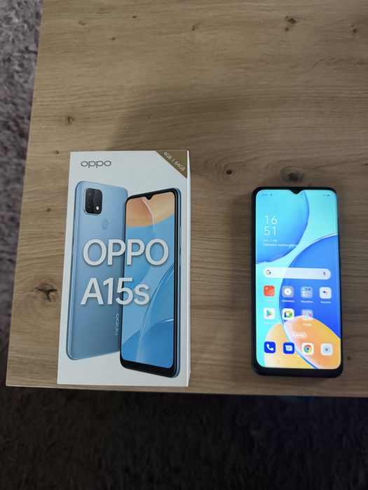 OPPO A15S 4/64GB CPH2179 Niebieski bardzo ładny