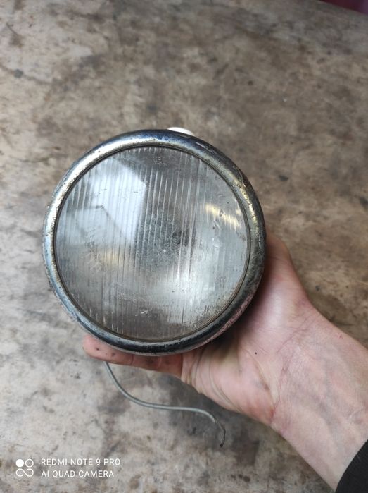 Lampa przód Simson sr2 sprawny licznik stacyjka klosz ramka 14.95