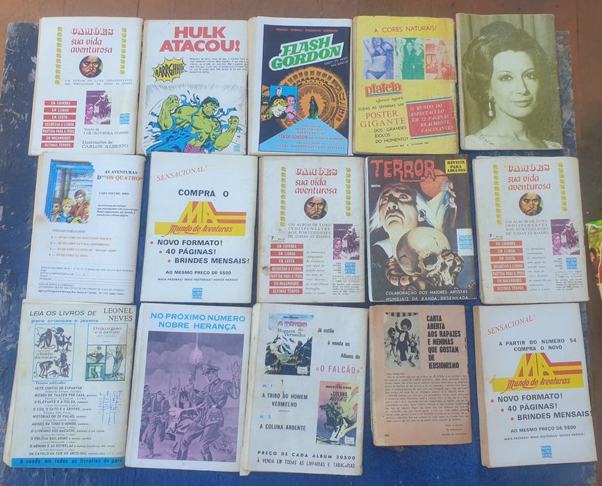 Revista antigas de banda desenhada