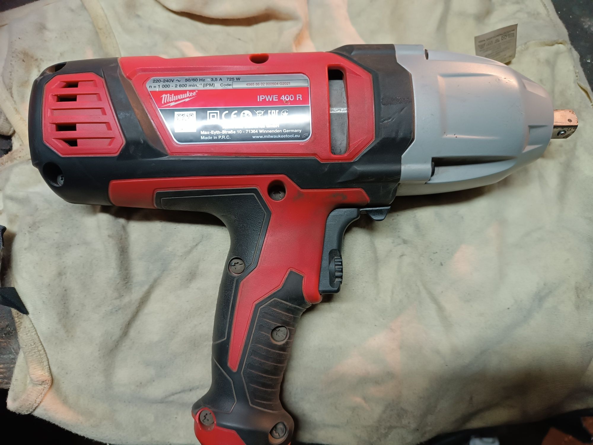 Klucz udarowy Milwaukee IPWE 400R
