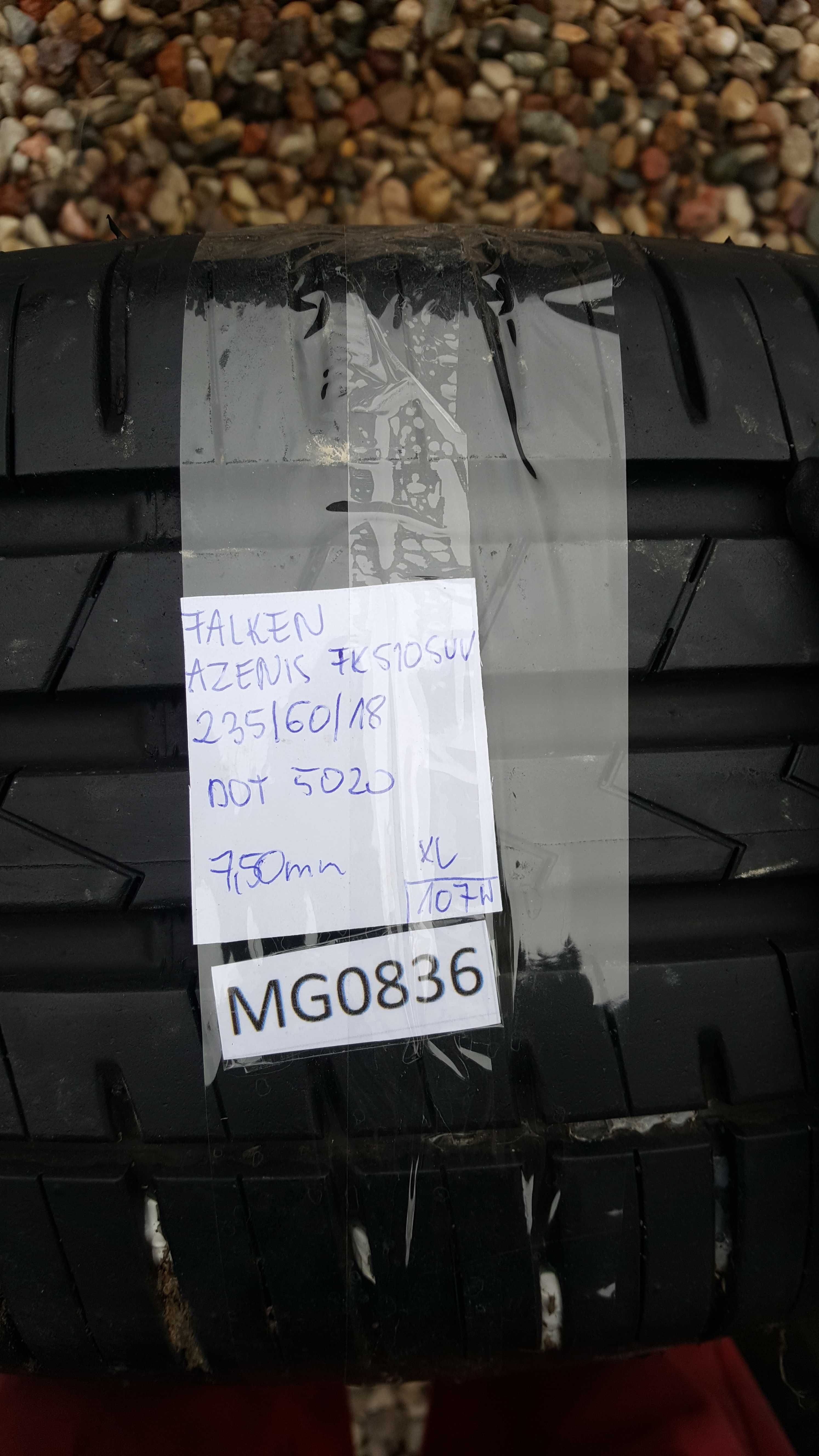 Falken 235/60 r18 Azenis FK510 SUV /// 7,5mm!!! 2021r wysyłka