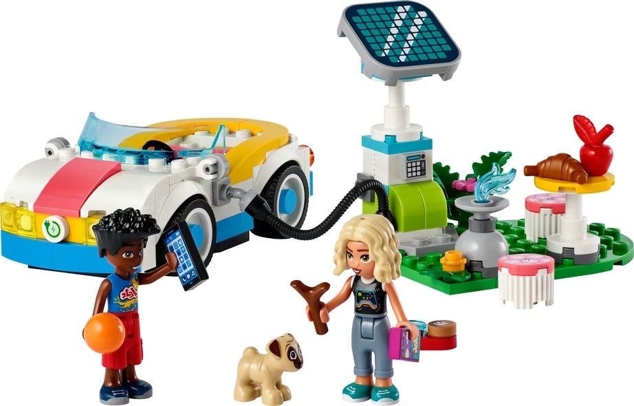 LEGO Friends Електромобіль і зарядний пристрій (42609) лего