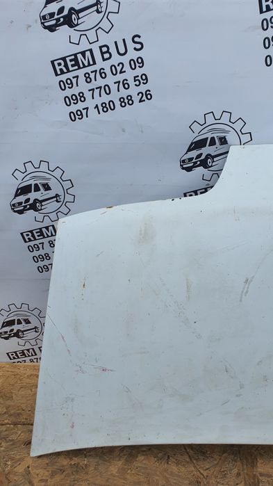 Капот Fiat Ducato 1994-2006, фіат дукато білий