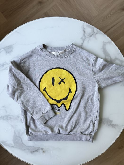 Duży zestaw paczka bluz chłopięcych bawełnianych H&M r. 134/140