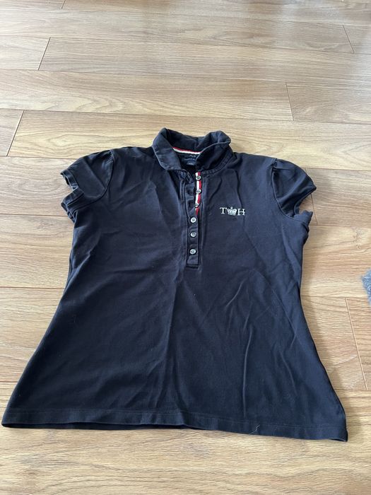 Tshirt tommy hilfiger kolor czarny