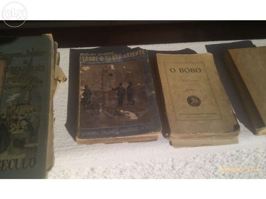 Lote de livros antigos seculos 19 e 20