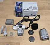 Aparat Olympus Pen Lite E-PL6 kompletny zestaw