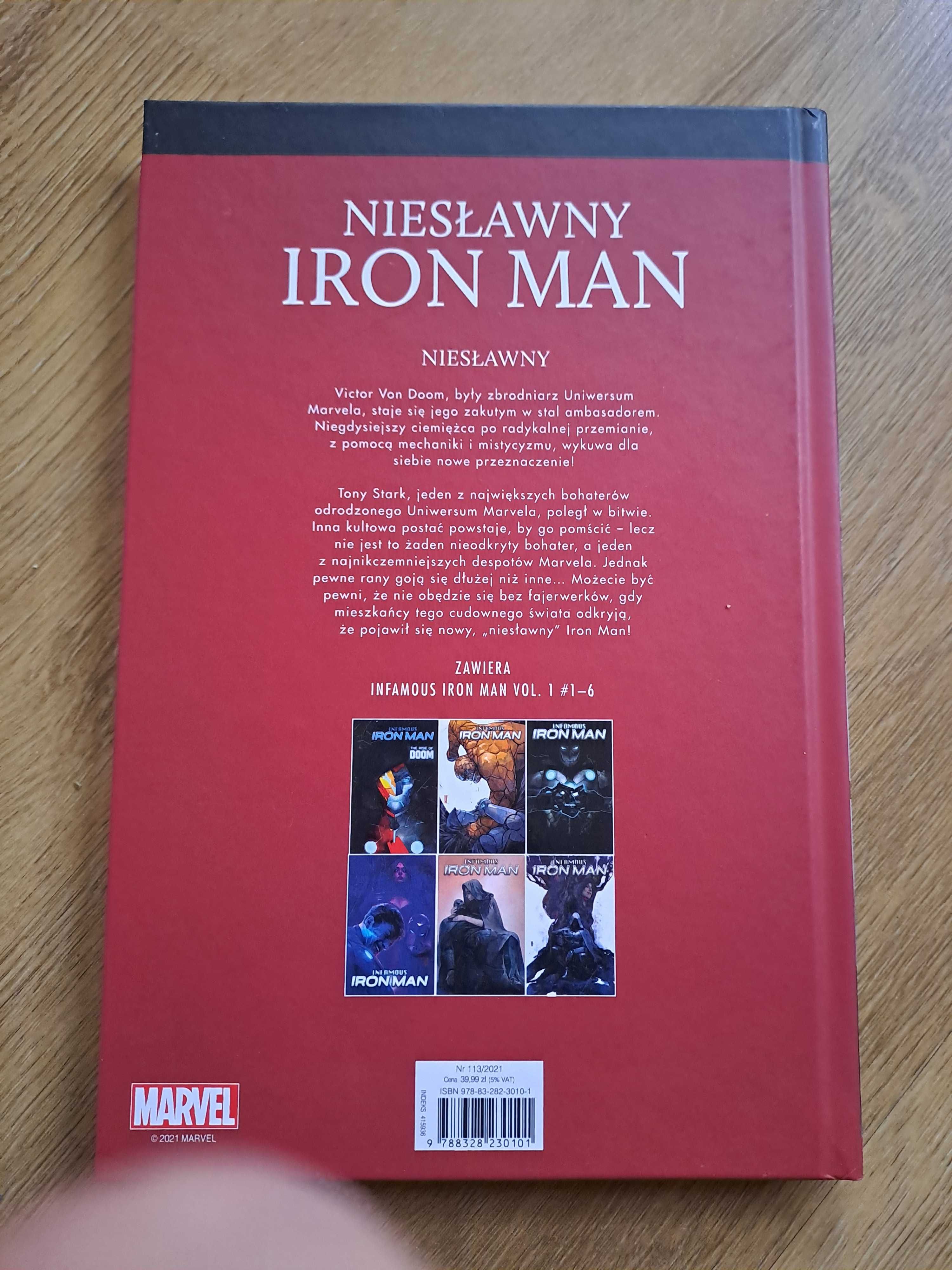 Superbohaterowie Marvela tom 113 - Niesławny Iron Man