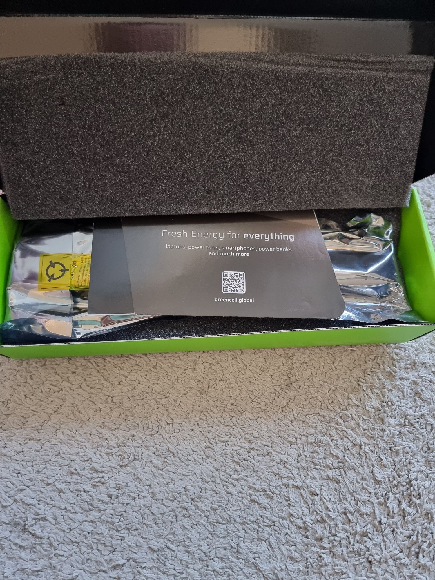 Bateria portátil Green cell nova