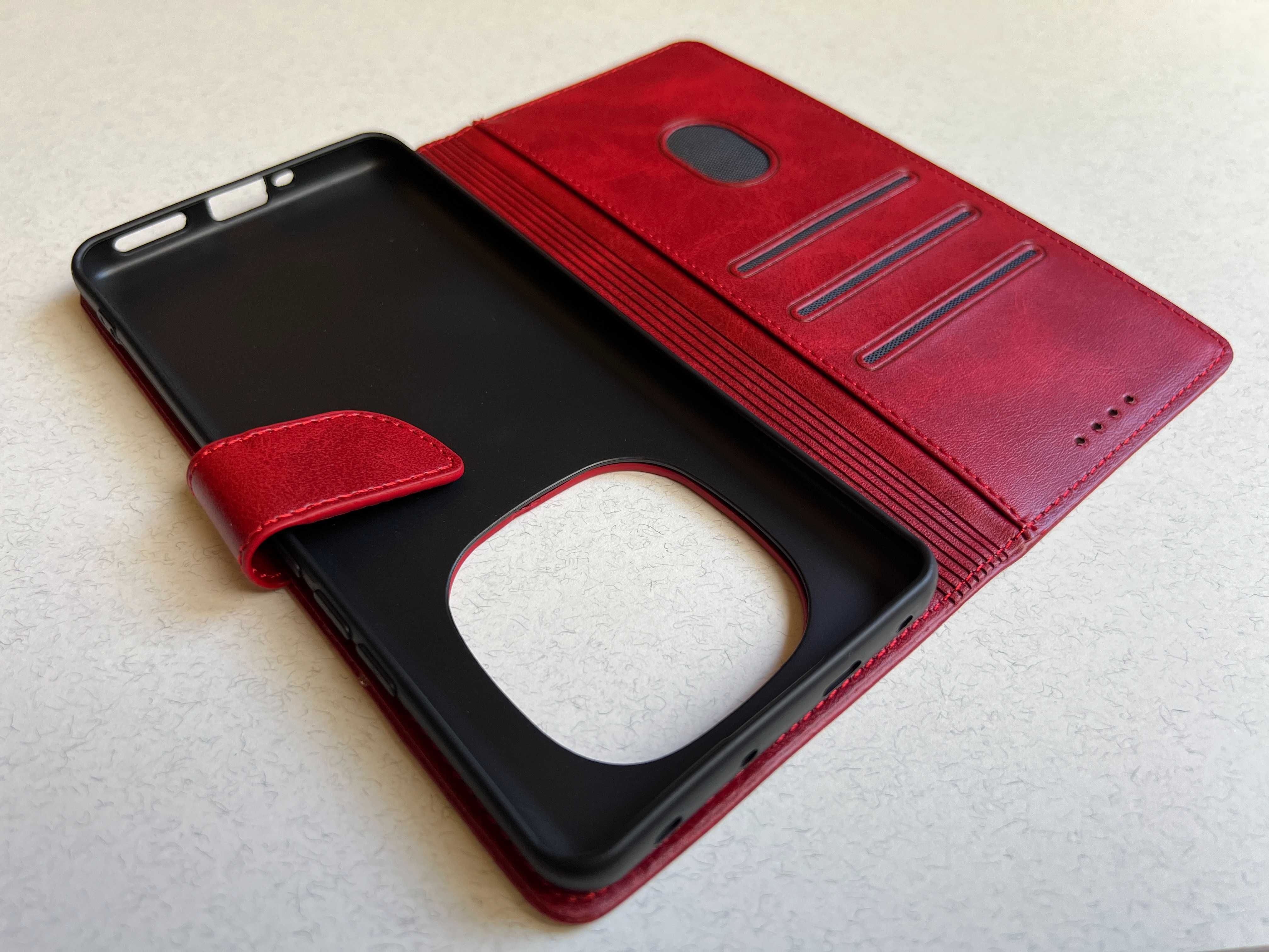 Redmi Note 14 Pro Plus чохол книжка Wave Fold Case Red червоний чехол