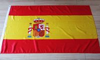 Флаг Испании, Прапор Іспанії размеры 150см/90см (Новый) Большой