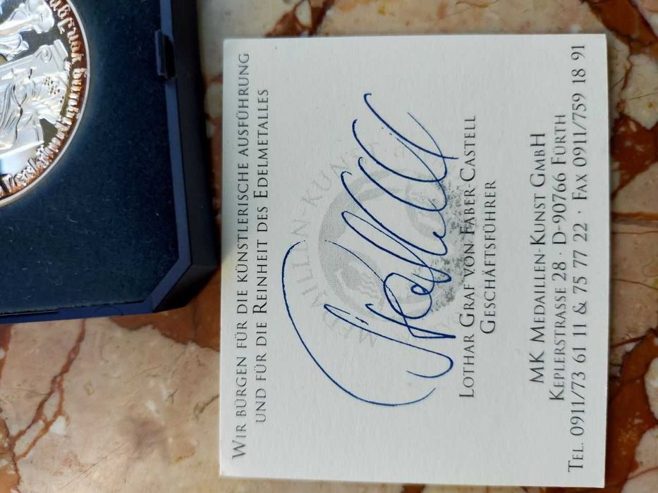 Продаю монеты с Германии 1764 год с сертификатом