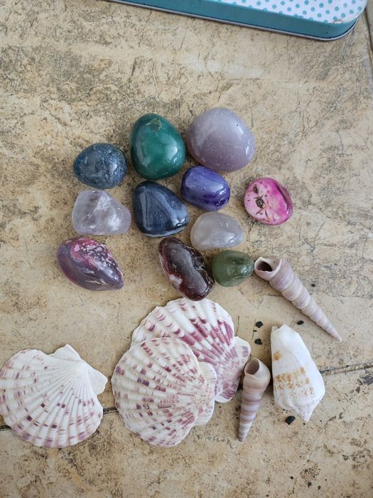 Стеклянная галька для аквариума