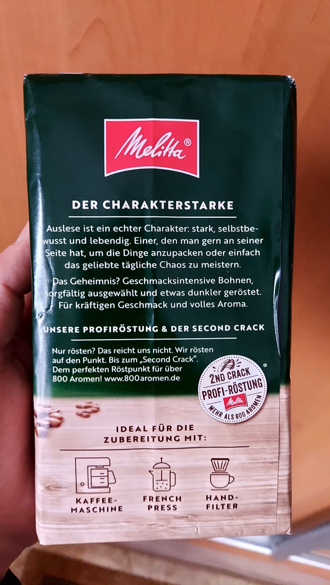 Кава мелена Melitta Auslese Klassisch 500 г (Німеччина)