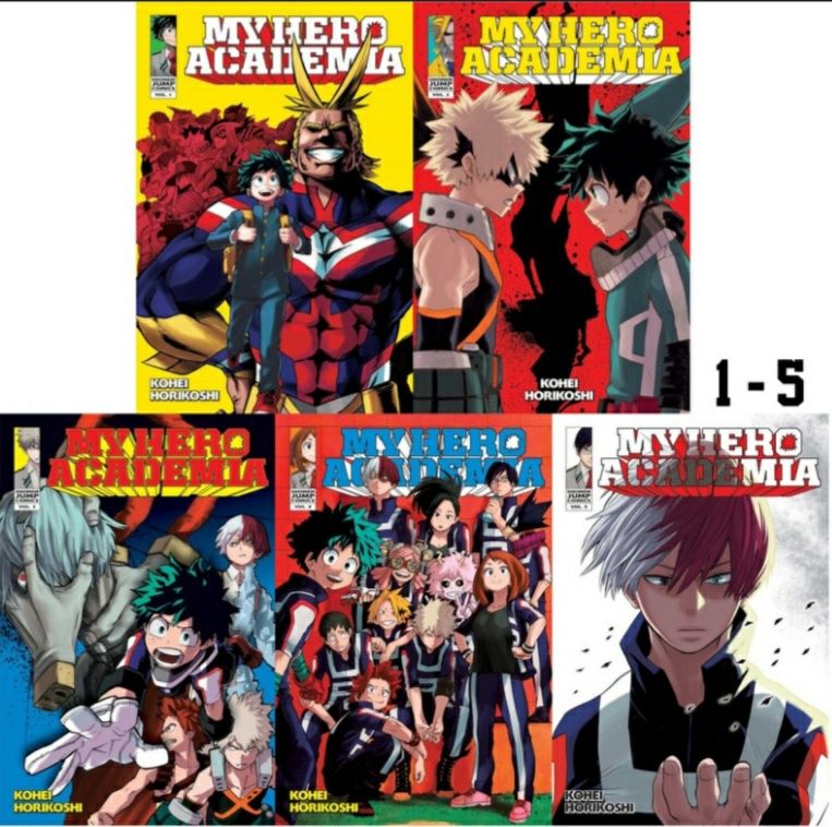 Livros de my hero academia