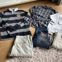 Zestaw ciuchow firmowych Hugo Boss Armani Timberland rozmiar M