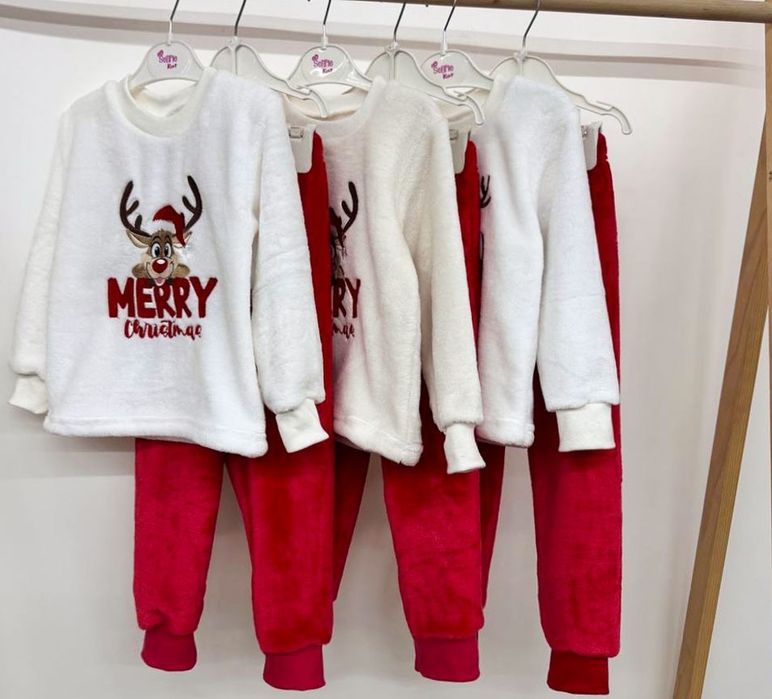 Теплі піжами для діток (різні кольори)