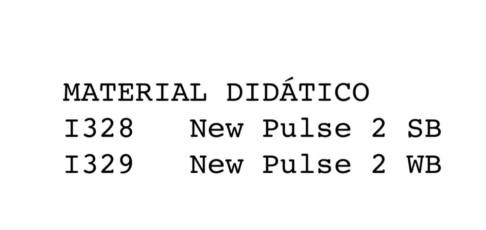 Conjunto livros Cambridge scholl New pulse 2