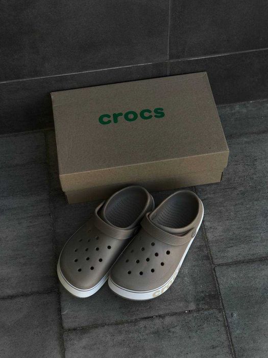 Тапочки Crocs мужские для дома улицы, двор /  Sand 37-46шлепанцы Крокс