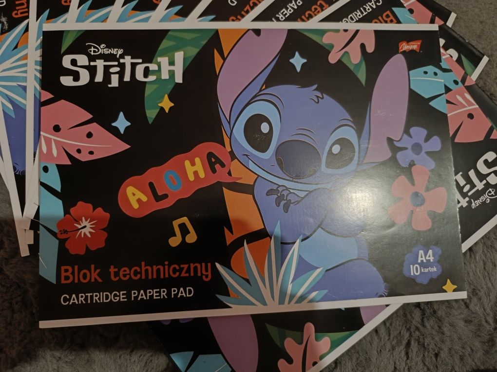 Blok techniczny 10 sztuk