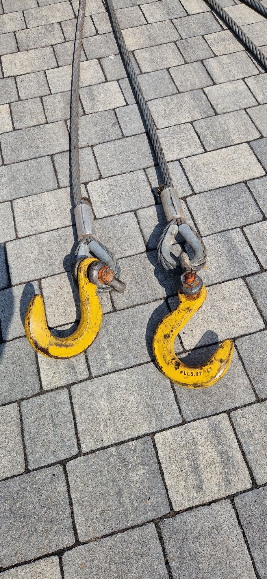 Zawiesie linowe 4 cięgnowe, masywne