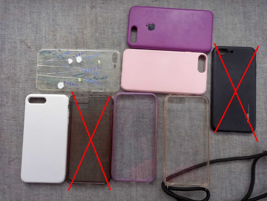 Силіконовий чохол чехол на айфон silicone case iPhone 7 plus