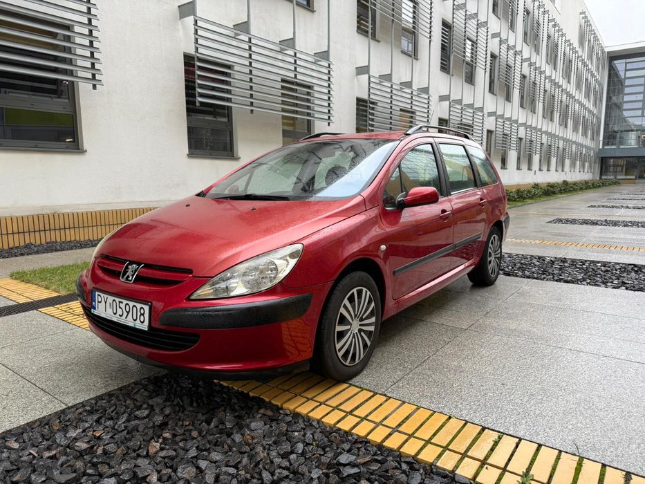 Peugeot 307 benzyna 1,6 bardzo zadbany, długie oplaty