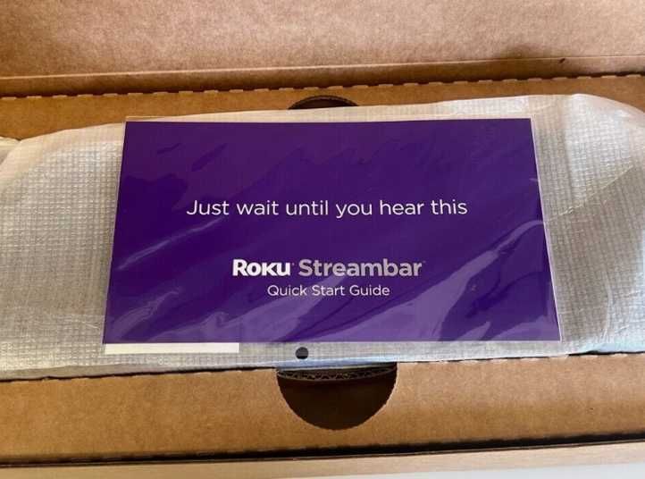 Саундбар Roku - Streambar 9102 смарт тв приставка 2 в 1