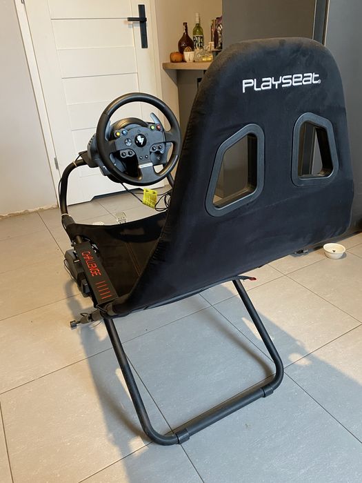 Thrustmaster TMX Pro + Playseat Challenge Alcantara — stan jak nowy!
