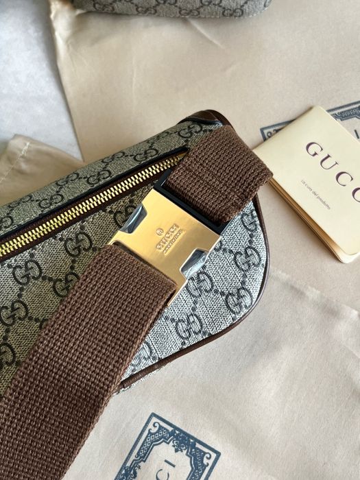 Сумка бананка жіноча Gucci гуччи гучі GG женская шкіряна сумочка