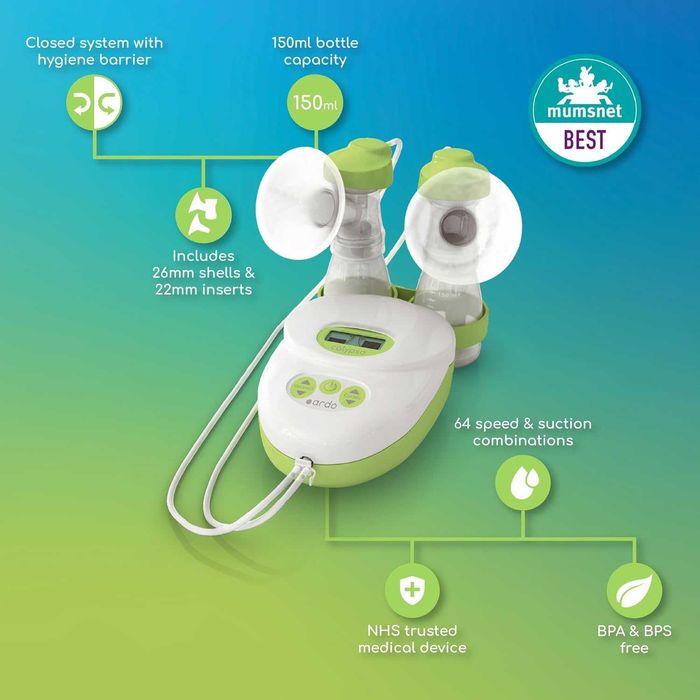 Podwójny laktator Calypso Double Plus Ardo