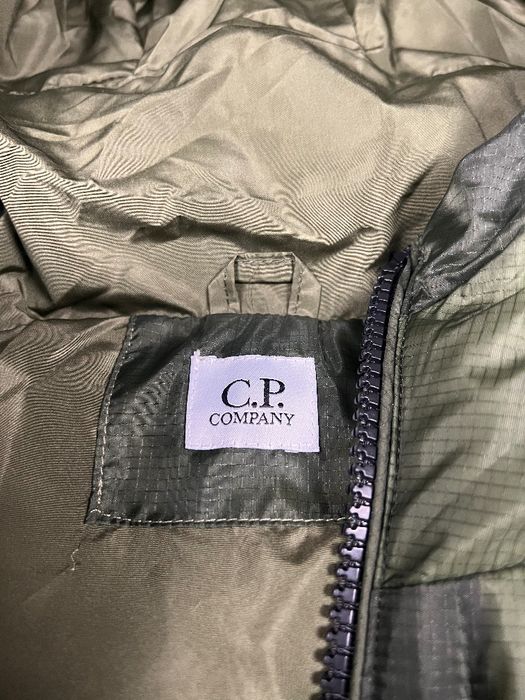 Пуховик CP Company DD Shell Puffer Green