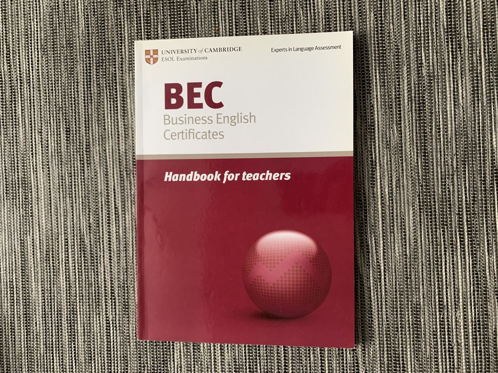 BEC Business English Certificates Handbook for Teachers - NOWA
