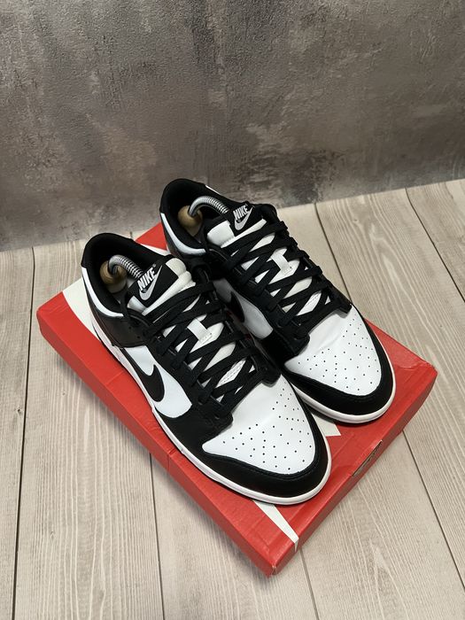 Оригінал! Кросівки Nike Dunk Low “Panda” | Кроссовки Найк 43