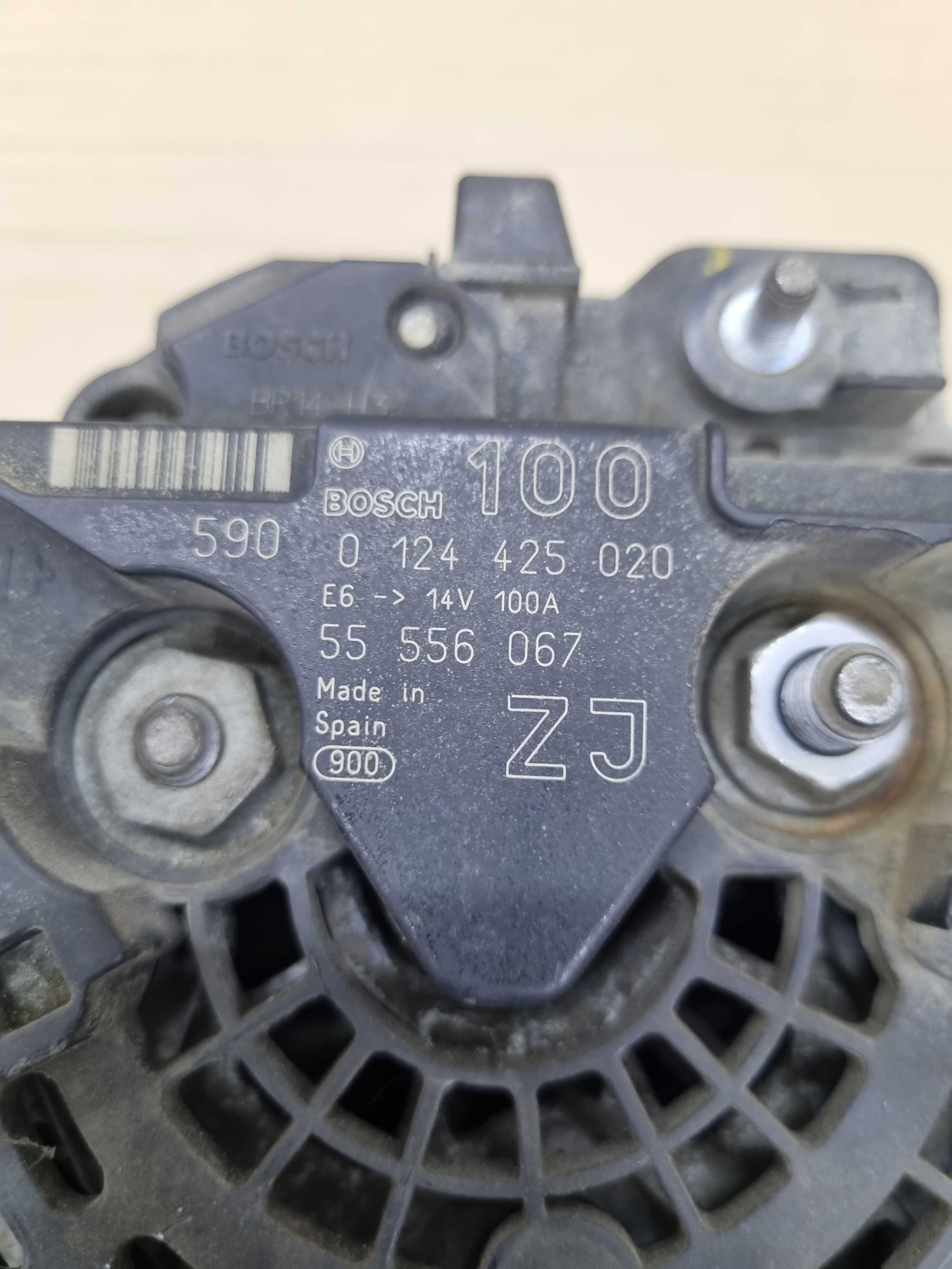 Alternator Opel Astra H Zafira B Z16XEP ZJ 100 Amper